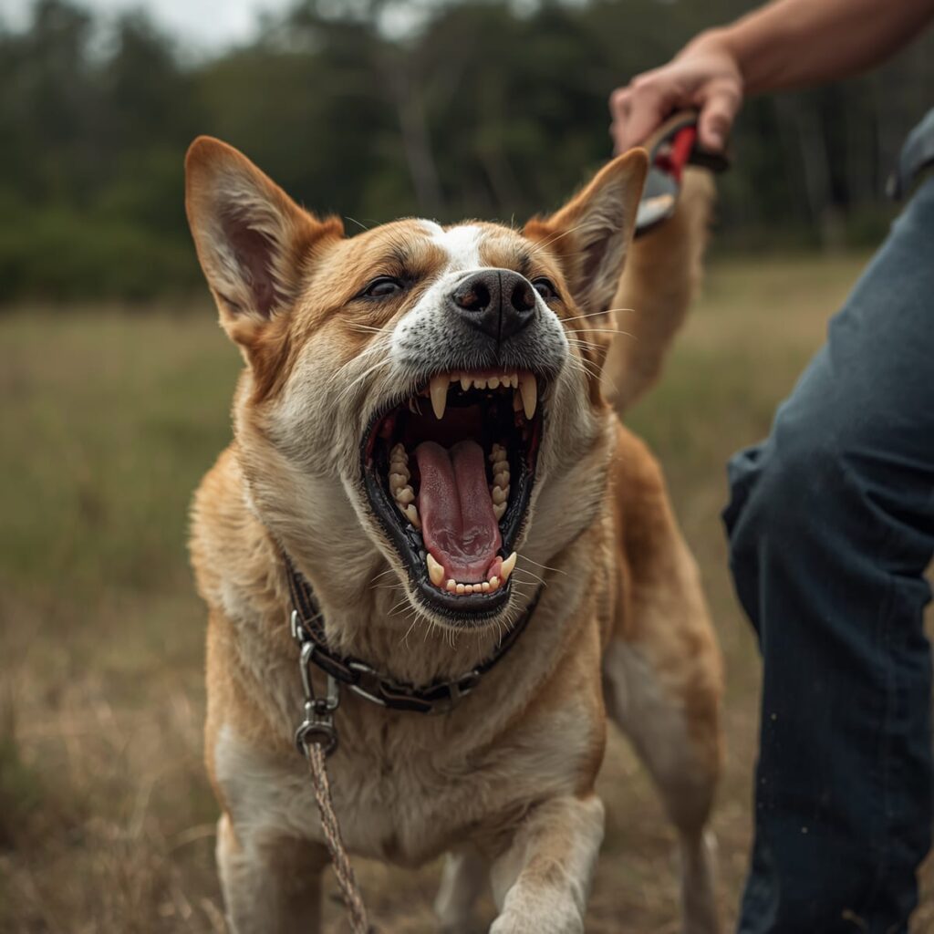 cane aggressivo